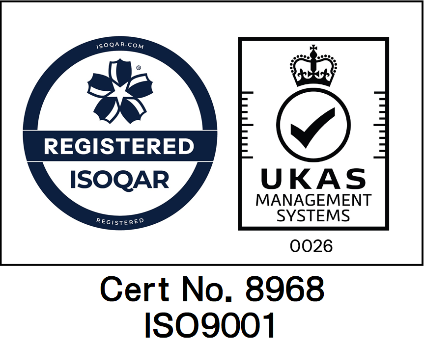 ISO9001登録番号8968